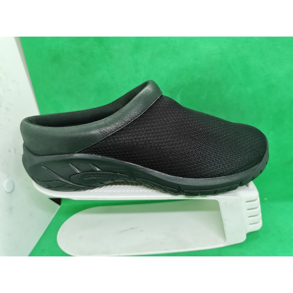 Women's 9 W Wide Merrell Encore Breeze 4 J000554 Shoes Black Clogs Breathable - Picture 5 of 16